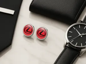 Lexus Gemelos Personalizados Hombre Lujo Set Regalo Pro